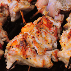Stuffed & Grilled Bacon Wrapped Chicken Thighs