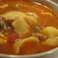 Italian Sausage and Tortellini Soup