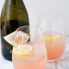 Rhubarb Fizz Cocktail