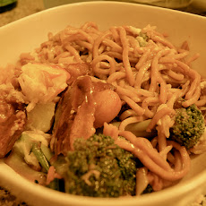Beef and Shrimp Lo Mein