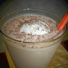 Raspberry-Coffee Frappe