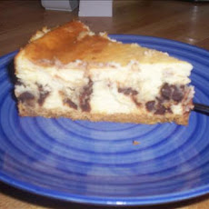 Chocolate Chip Cookie Dough Cheesecake