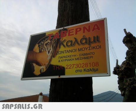 EPN ΝΤΑΝΟΙ ΜΟΥΣΙΚΟΙ ΠΑΡΑΣΚΕΥΗ-ΣΑΒΒΑΤΟ & ΚΥΡΙΑΚΗ ΜΕΣΗΜΕΡΙ 2273028108 στο Καλάμι 