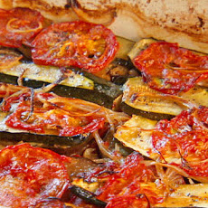 Char-Baked Tomato, Zucchini and Eggplant