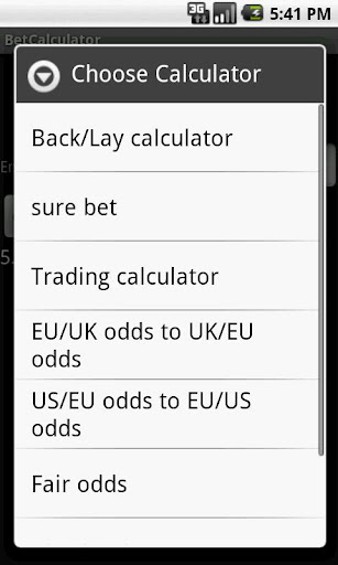 Bet Calculator 8 in 1