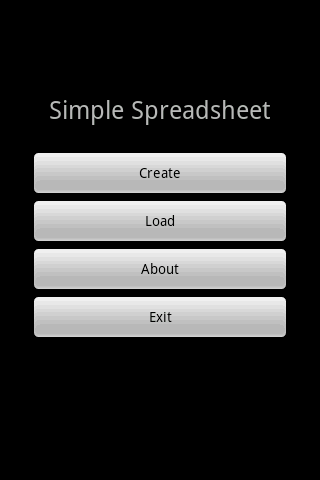 Simple Spreadsheet free ads