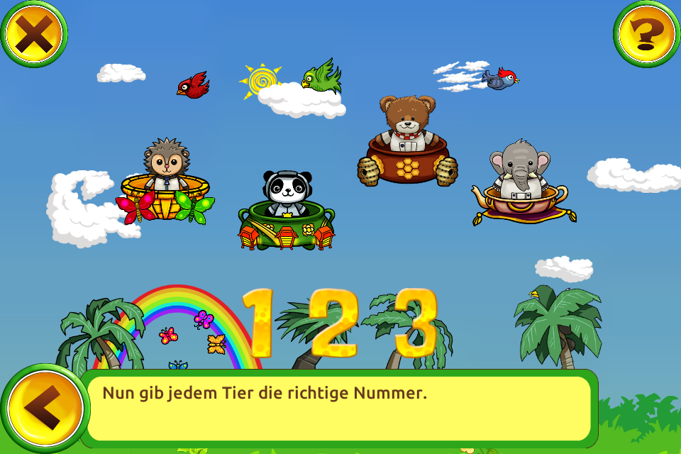 Android application Learning Numbers for Kids 2-6 screenshort