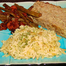 Kritharaki Me Rize (Greek Orzo and Rice Pilaf)