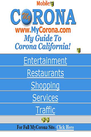 Corona California Guide