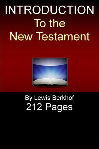 Introduc. to the New Testament