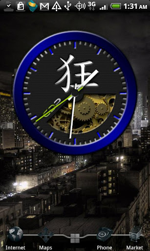 Blue Crazy Clock Pack