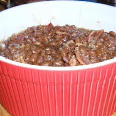 Maple Onion Baked Beans