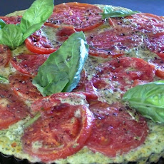 Fresh Heirloom Tomato Tart W/ Herbs