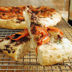 Tomato and Eggplant Focaccia
