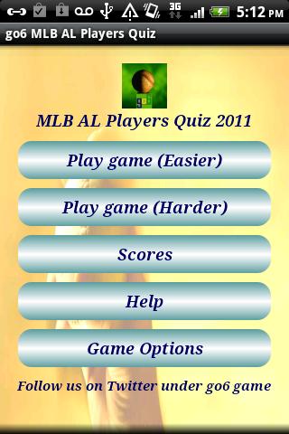 go6 MLB AL Players Quiz Free