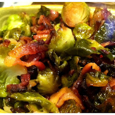 Sweet and Sour Brussels Sprouts