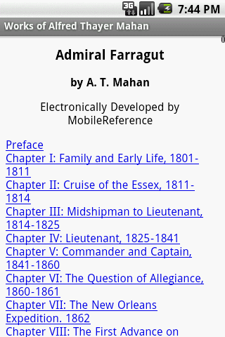 【免費書籍App】Works of Alfred Thayer Mahan-APP點子