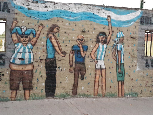 Mural Hinchada Argentina