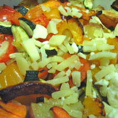 Roasted Veggie and Bocconcini Salad