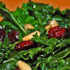 Kale with Cranberries