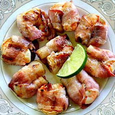 Chipotle Lime Bacon-Wrapped Shrimp