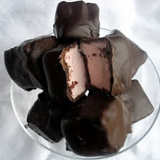 Dark Chocolate Covered Cranberry Marshmallows