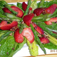 Marinated Asparagus and  Strawberry Salad