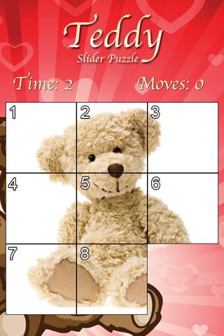 Teddy Slider Puzzle