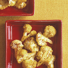 Roasted Curried Cauliflower