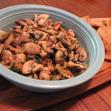 Garlic Mushrooms With Basil