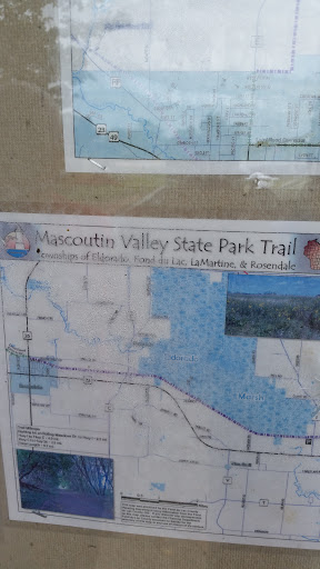 Mascoutin Valley State Park Trail..