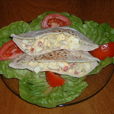 Egg Salad Supreme in a Pocket