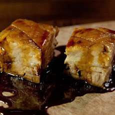 Guinness Lacquered Pork Belly