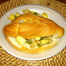 Moroccan Style Potato and Egg Sandwiches