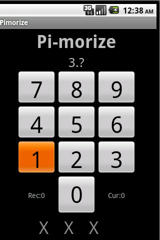 Pimorize Pi Memorizer