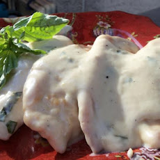 Chicken in Basil Lemon Cream