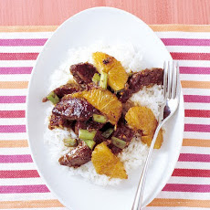 Beef and Orange Stir-Fry