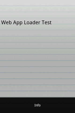 Web App Loader