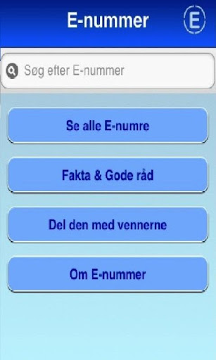 E nummer Fødevare Guide