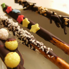 Crazy Dipped Pretzels and Chips