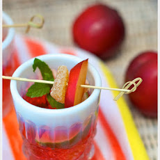 Ginger-Plum Sangria