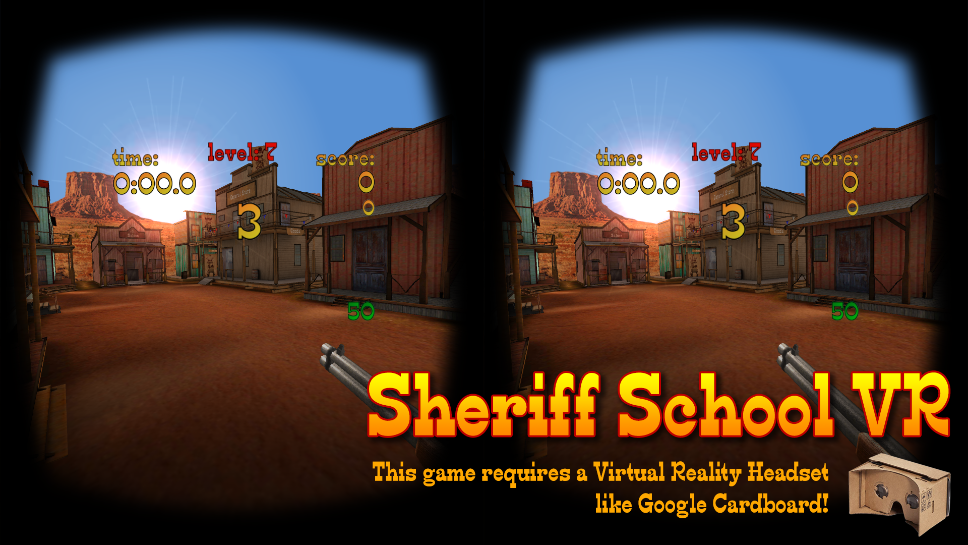 Android application SHERIFF SCHOOL VR screenshort