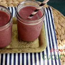 Strawberry Cucumber Smoothie