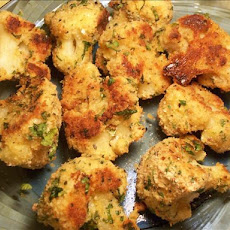 Oven Baked Crusty Herbed Cauliflower