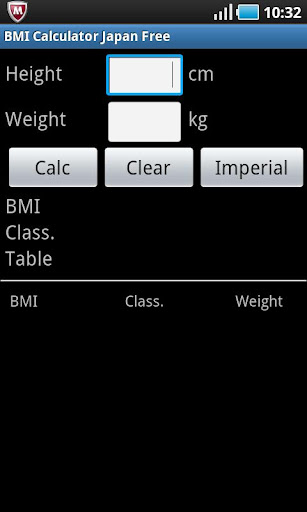 BMI Calculator Japan Free