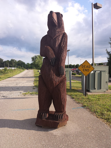 Giant Wooden Bear