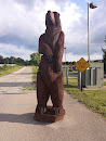 Giant Wooden Bear