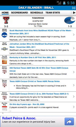 Texas A M-Corpus Christi Baske