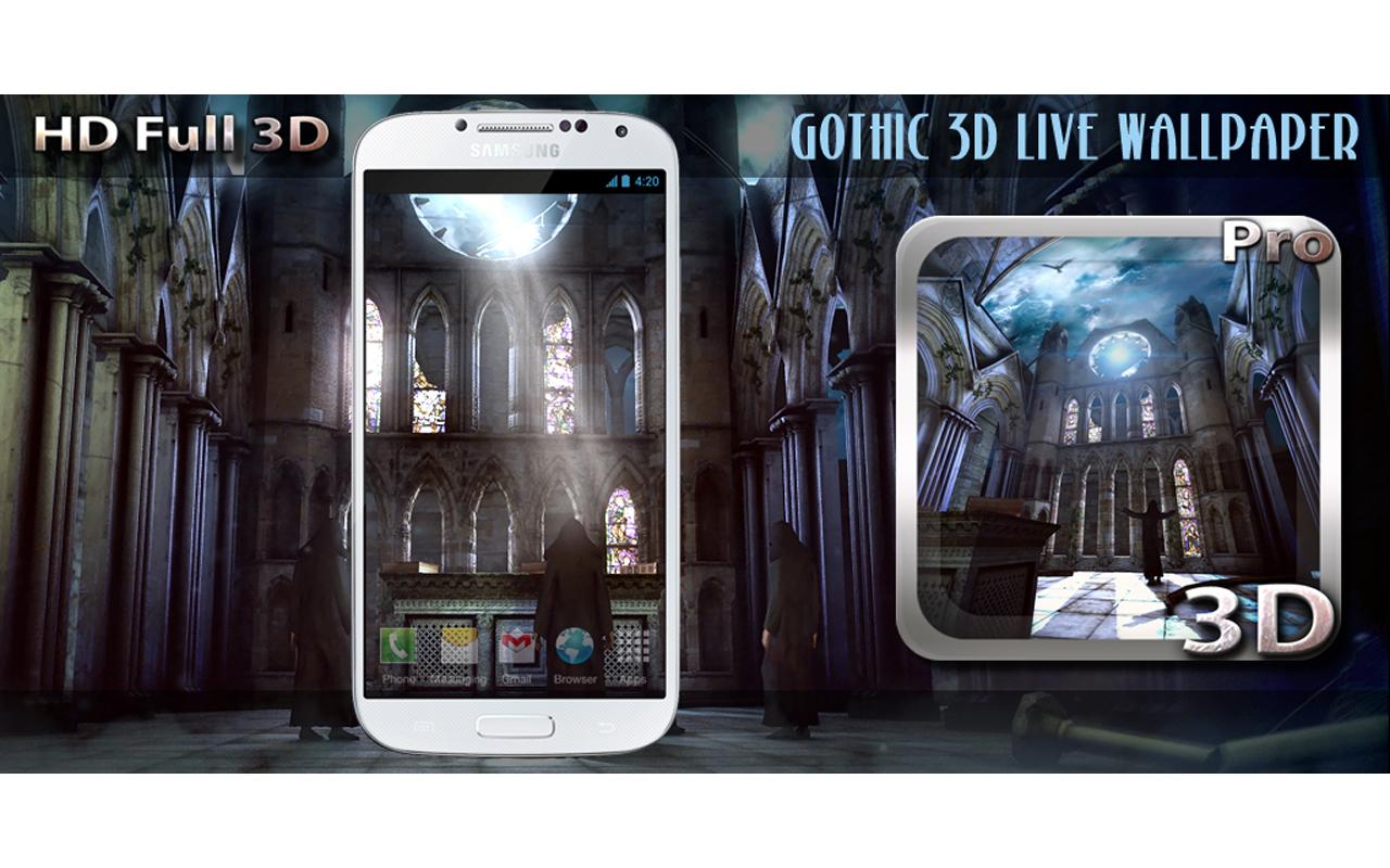    Gothic 3D Live Wallpaper- screenshot  