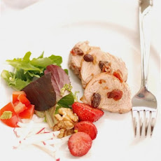 Beer Marinated Pork Tenderloin with Garlic-Ginger Chutney